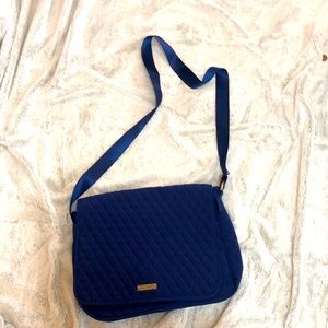 Vera Bradley navy blue bag big